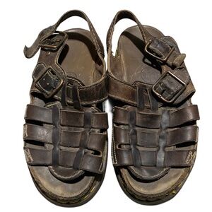 Vintage Dr Martens Brown Sandals